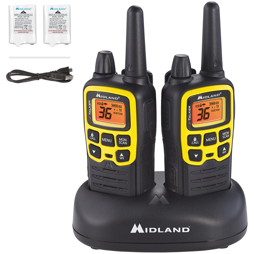 Midland X-Talker T61VP3 Two-Way Radio 2 pk.