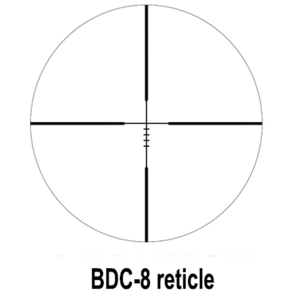 BSA Optic Optix Hunting Series Rifle Scope 3-9x40mm BDC-8 Reticle w/ Weaver Rings