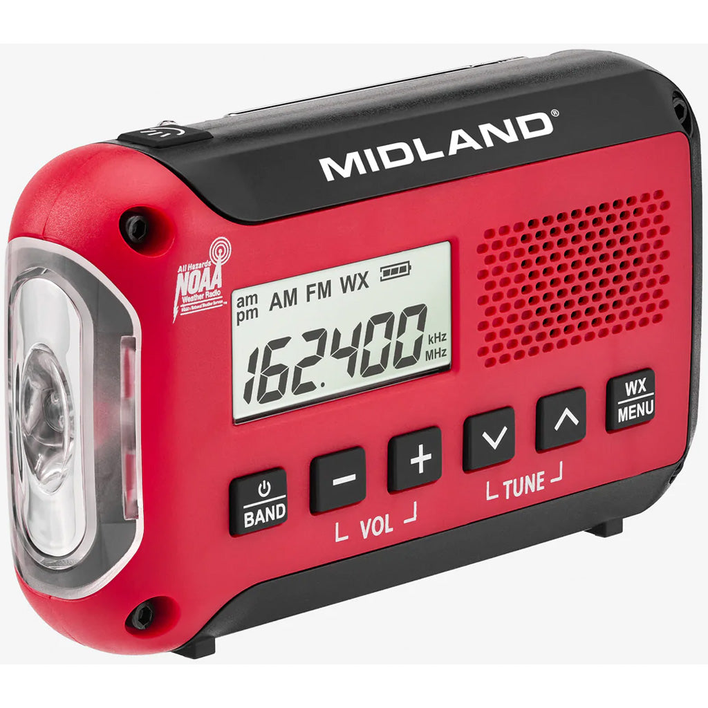 Midland Emergency Radio w/ AM/FM/Weather Alert.