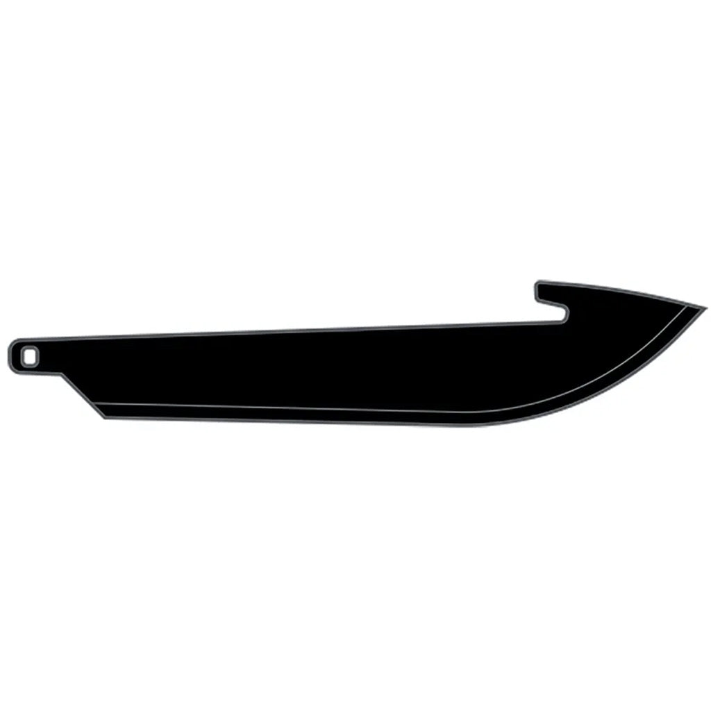 Outdoor Edge 3.5" Drop-Point Blade Pack Black, 6 Blades