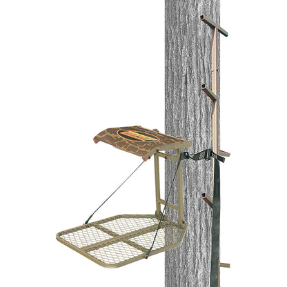Trophy Treestands Archers Roost Combo Hang On Stand & 20ft. Climbing Sticks