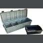 MTM The Mule Mobile Gear Carrier Wheeled Crate w/ Divider Dark Earth