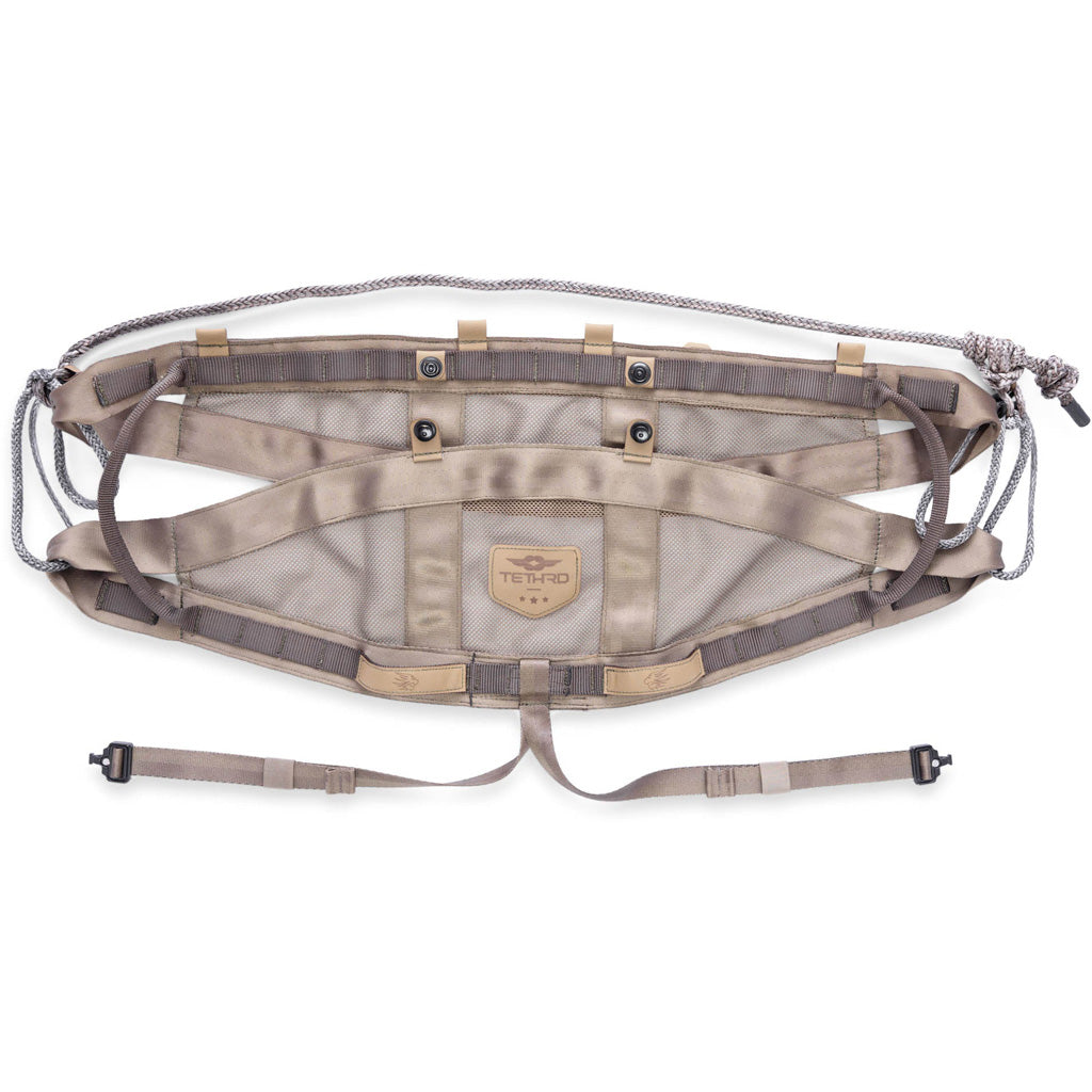 Tethrd Carnivore Saddle  Two Panel XL