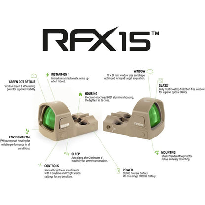 Viridian RFX15 Reflex Sight