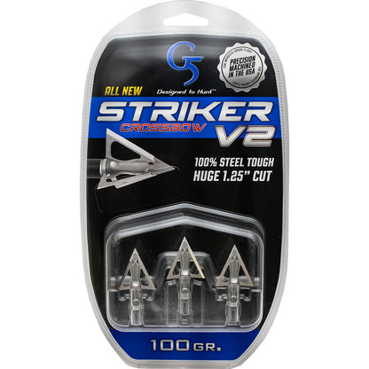 G5 Striker V2 Crossbow Broadheads