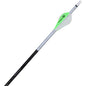 NAP Quikfletch Quickspin 4 Fletch Rap White and Green 2 in.