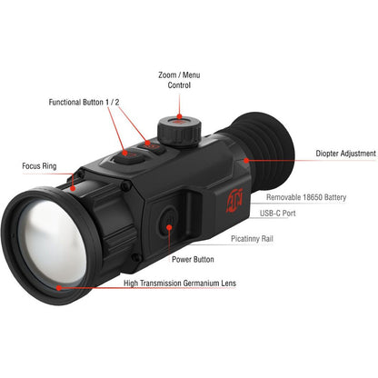 ATN ThOR 6 Mini 256 Thermal Scope