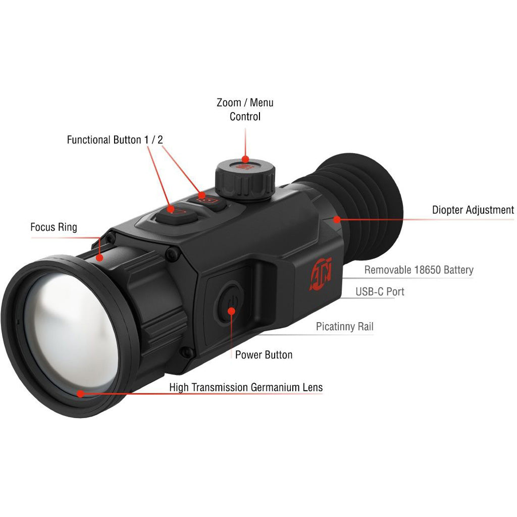 ATN ThOR 6 Mini 384 Thermal Scope