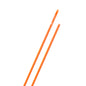 Fin Finder Raider Bowfishing Arrow Shaft with Nock Orange