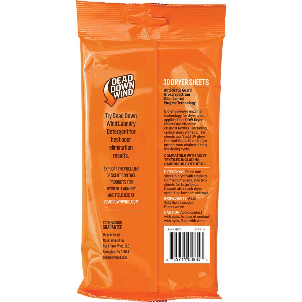 Dead Down Wind Dryer Sheets