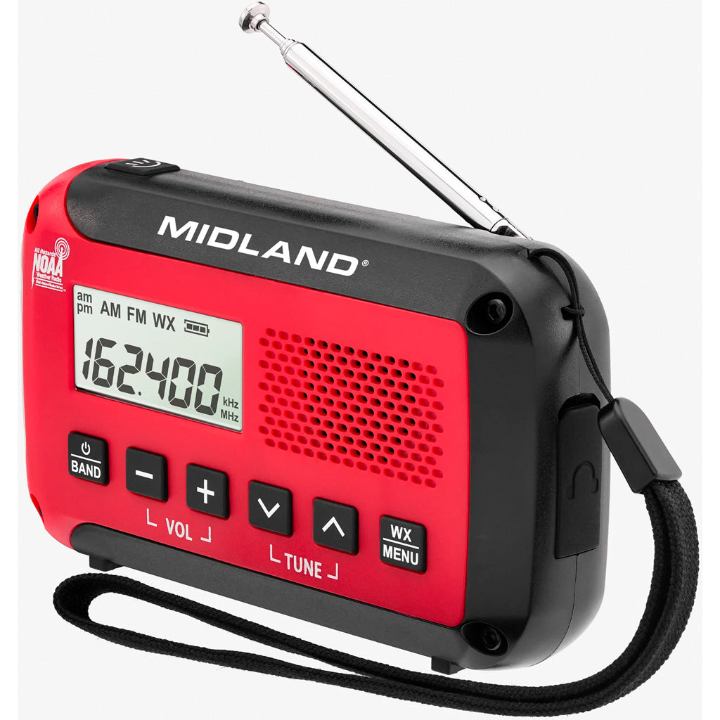 Midland Emergency Radio w/ AM/FM/Weather Alert.