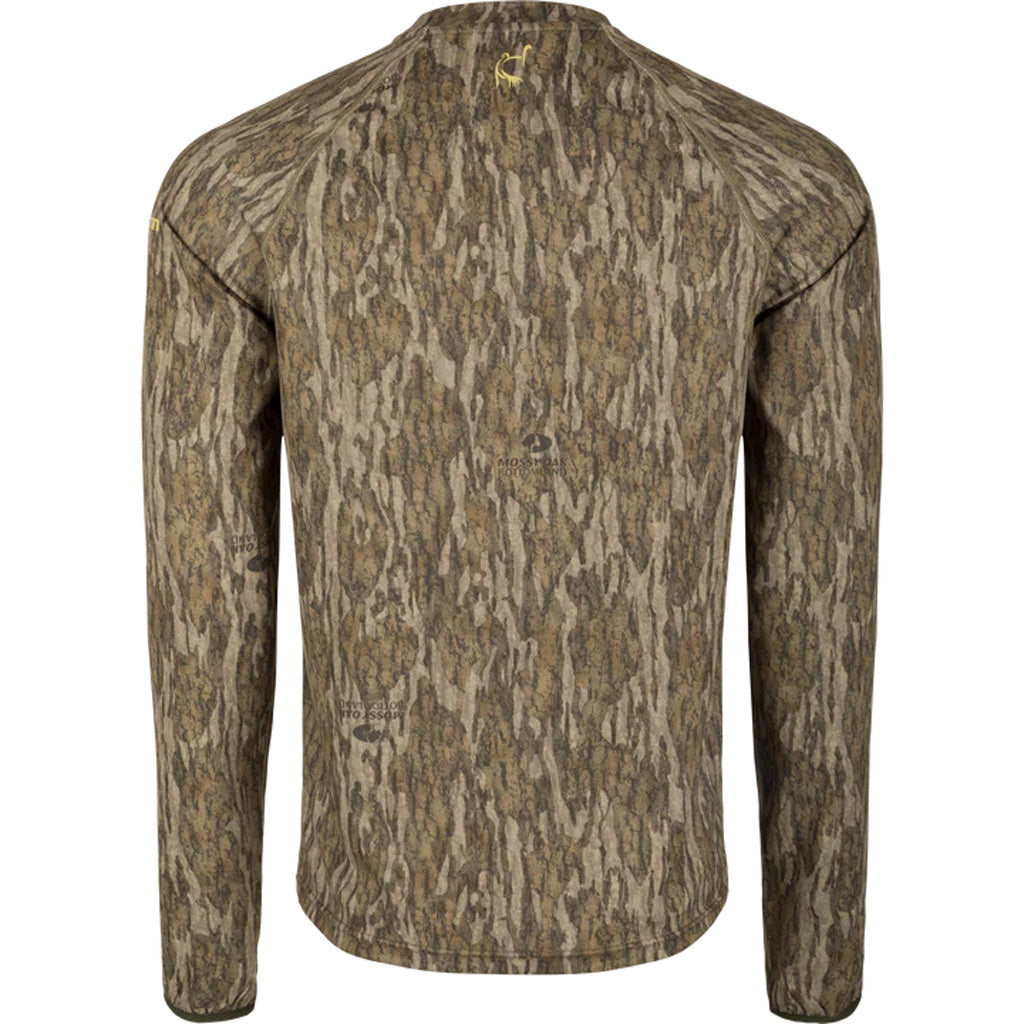 Drake Ol' Tom Mens Early Bird LS Performance Crew