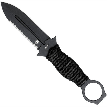 CobraTec Ringed Claymore 1 Side Serrated Dagger