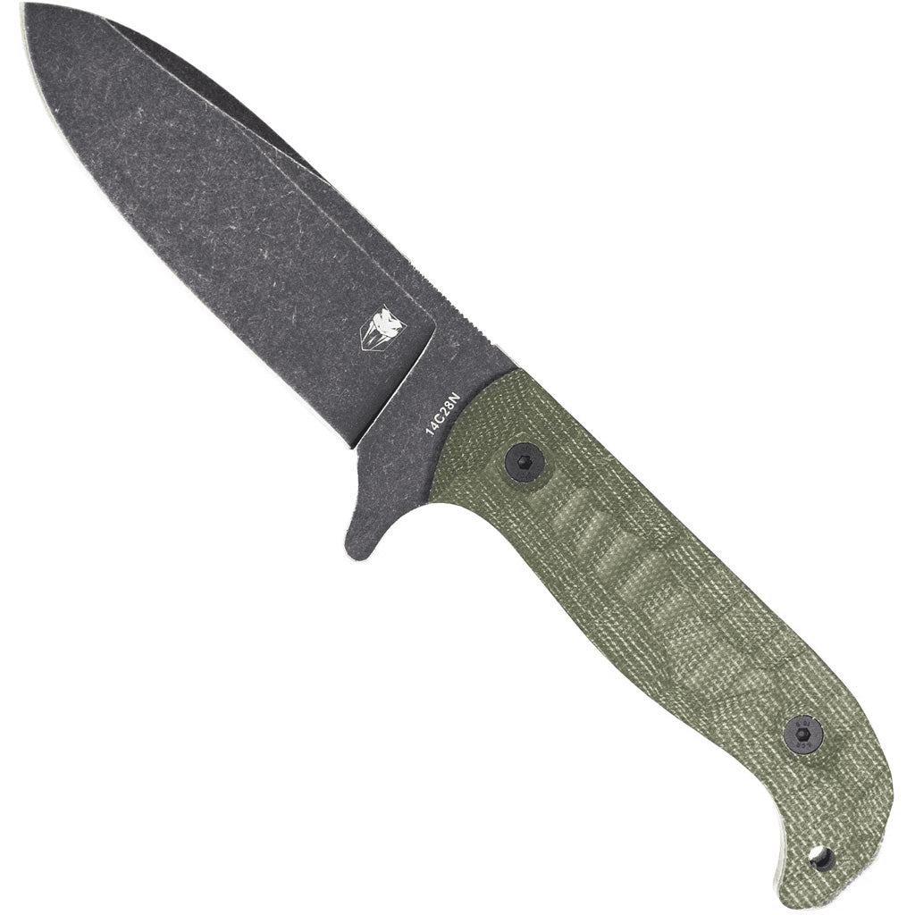 CobraTec PSK Knife Black Dark Stonewash