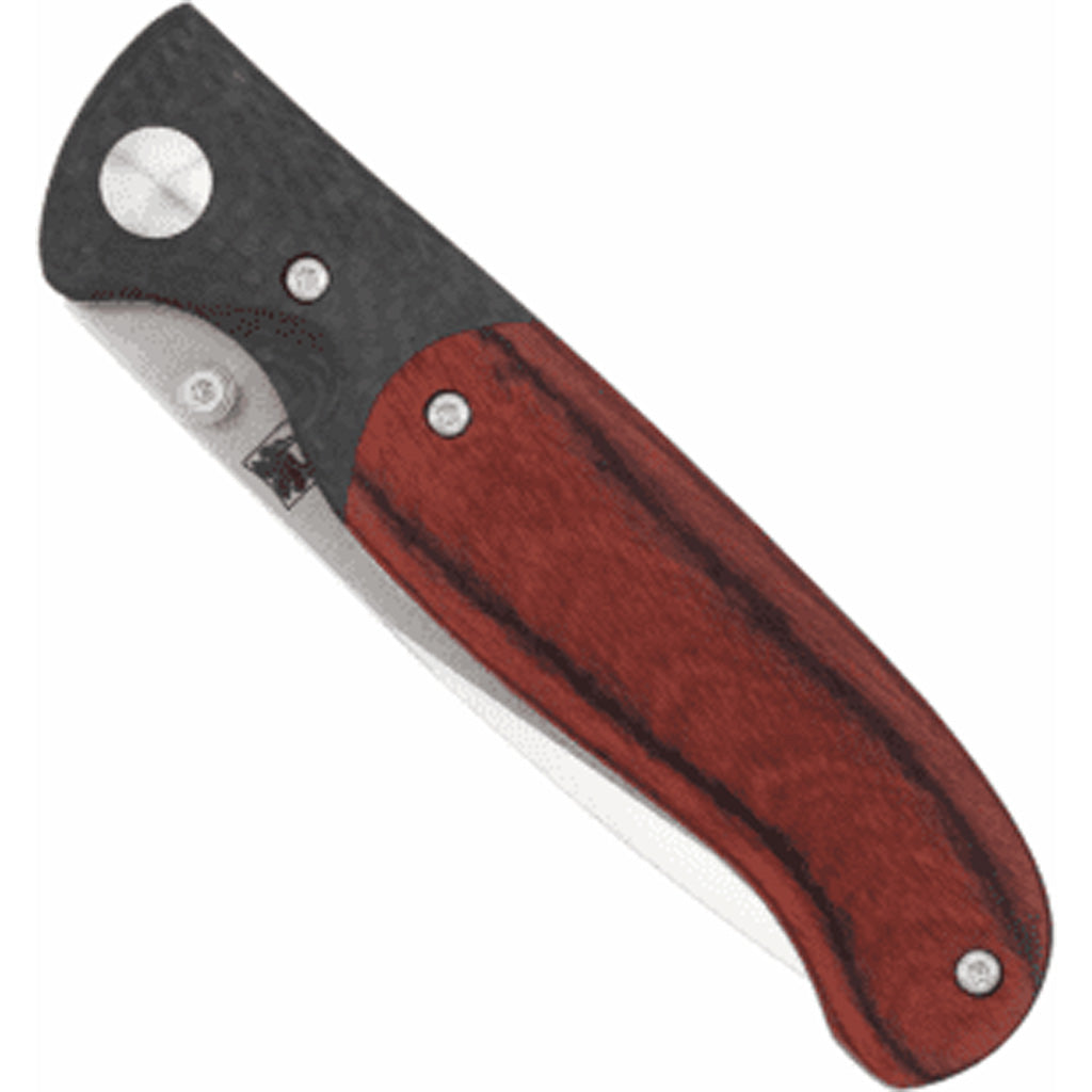 CobraTec Baron Knife Folding Blade Pakkawood
