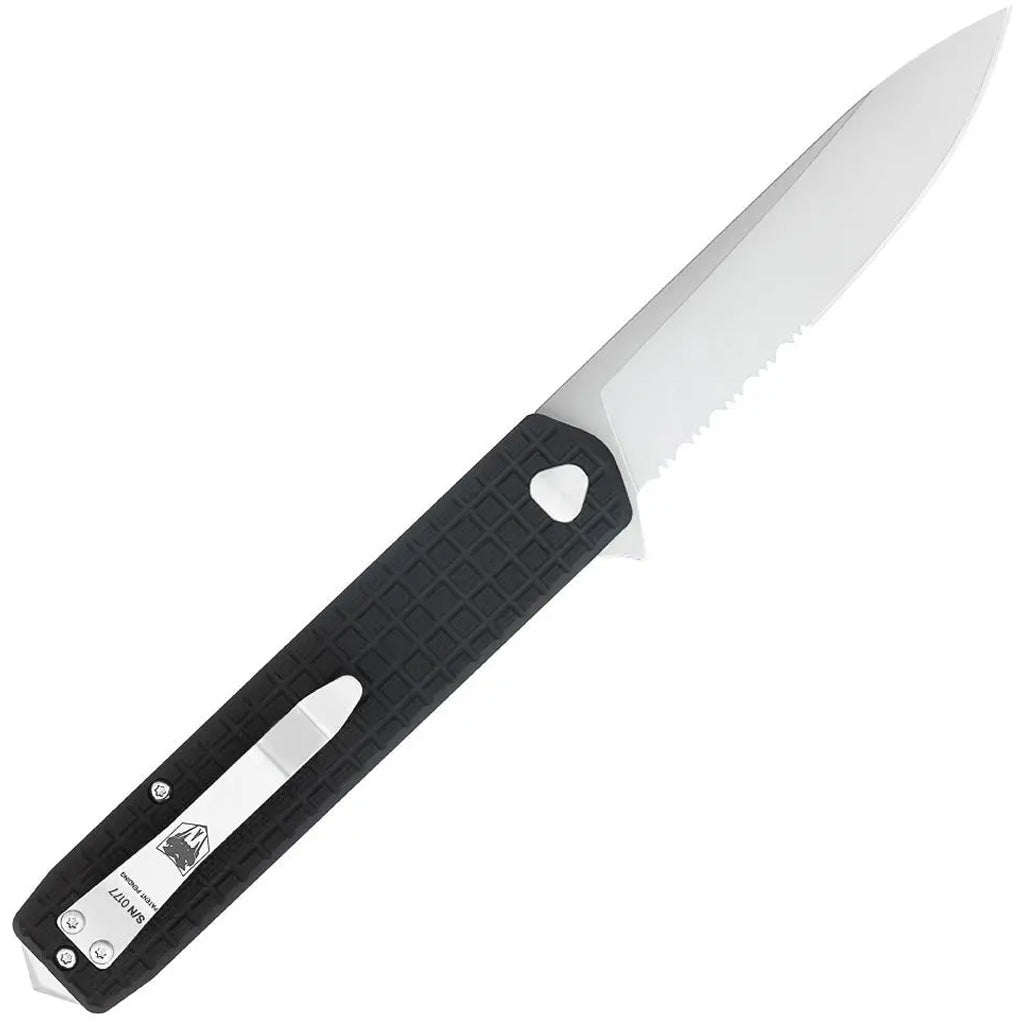 CobraTec Large Cayden Drop Serrated Knife