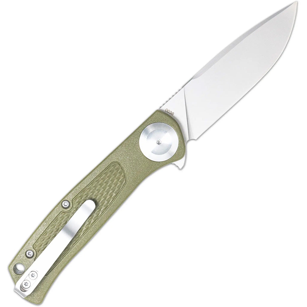 CobraTec EDC Scout Grivory Button Lock Knife