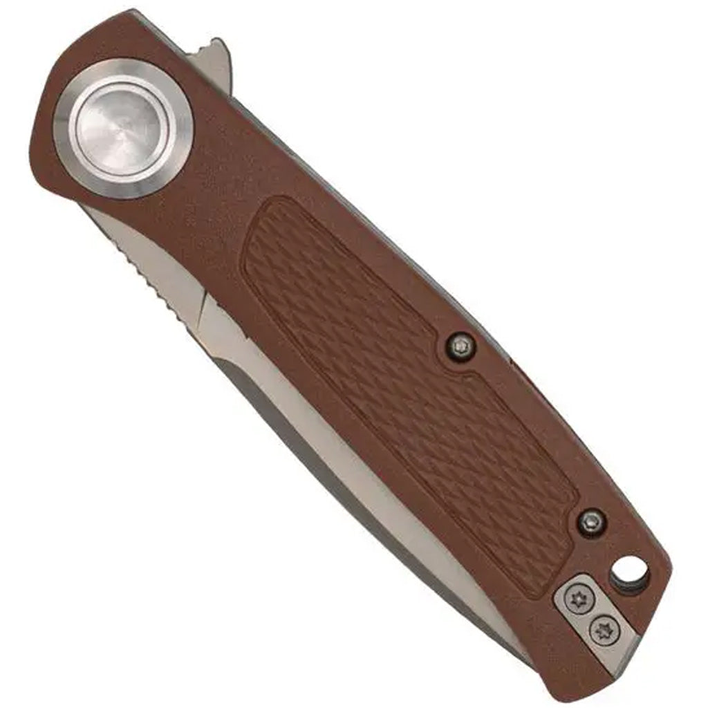 CobraTec EDC Scout Grivory Button Lock Knife