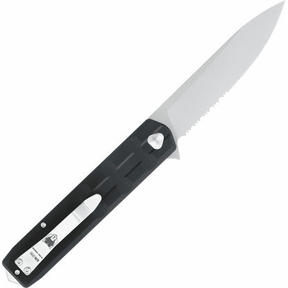 CobraTec Large Kuzio Drop Serrated Folder Knife