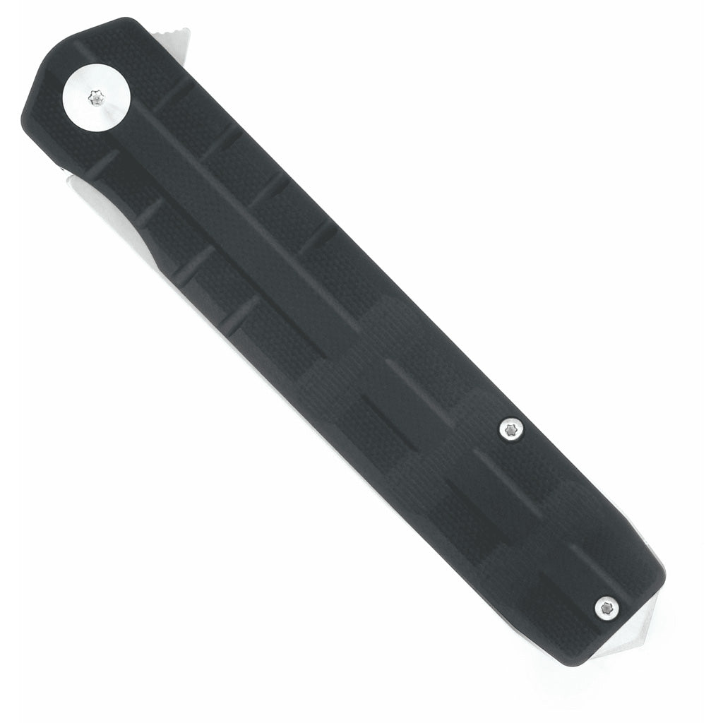 CobraTec Large Kuzio Drop Serrated Folder Knife