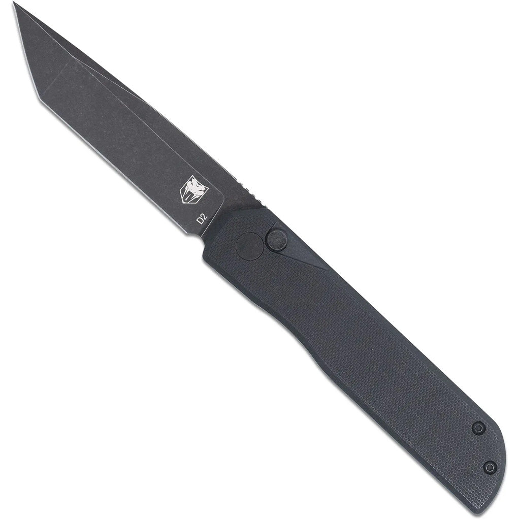CobraTec Prowler G-10 Button Lock Tanto Bld Knife