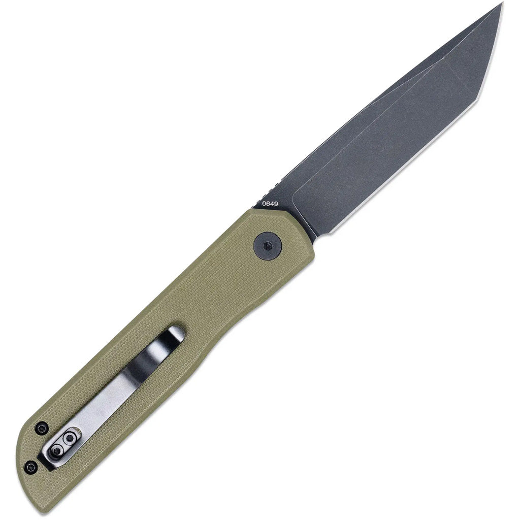 CobraTec Prowler G-10 BLock Tanto Bld Serr Knife