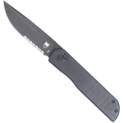 CobraTec Prowler G-10 BLock Drop Serrated Knife