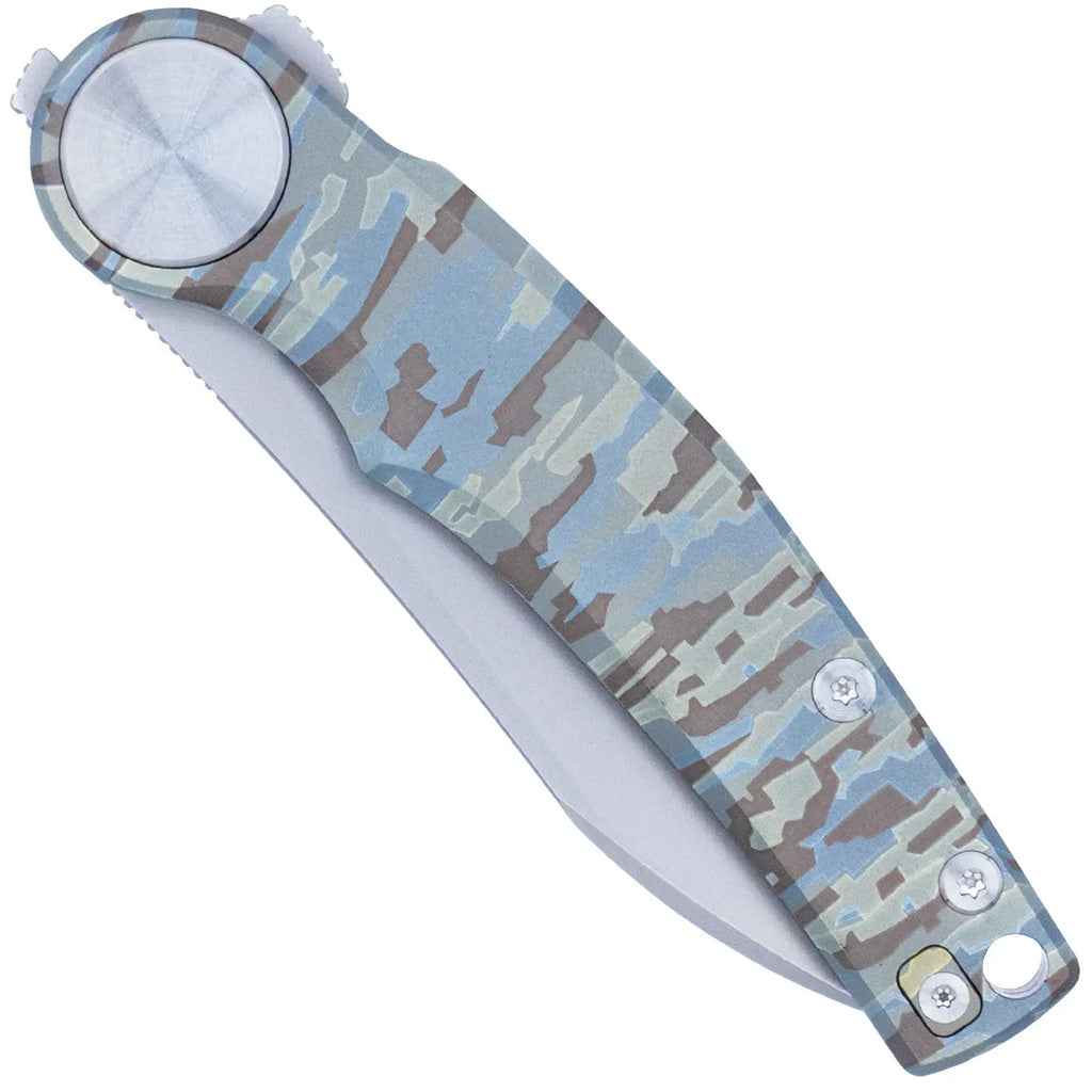 CobraTec Rogue M390 Clip Point Knife Folding Blade Digital Camo