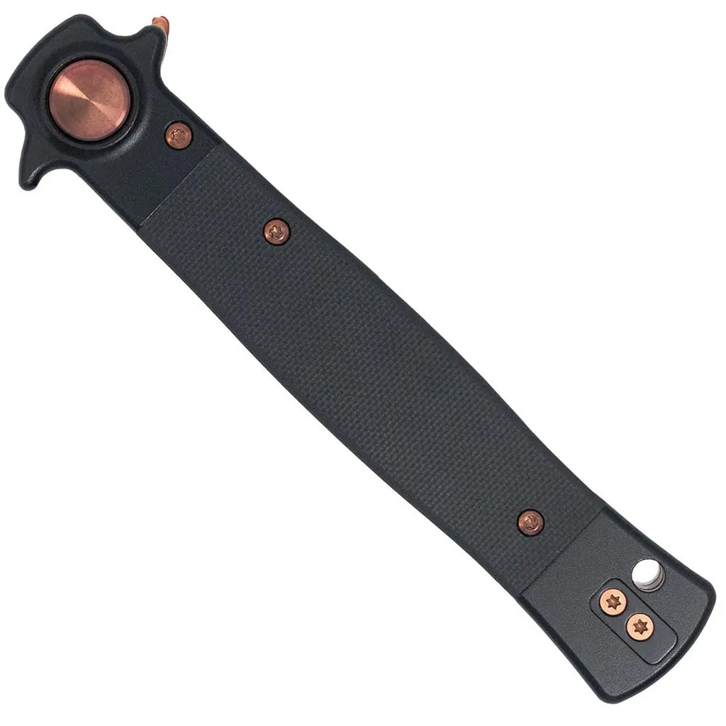CobraTec Stiletto Button Lock G10 Knife
