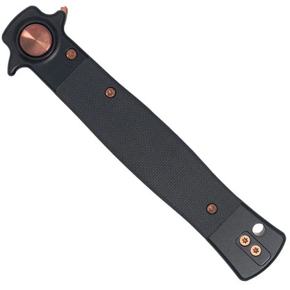 CobraTec Stiletto Button Lock G10 Knife