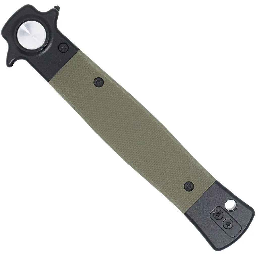 CobraTec Stiletto Button Lock G10 Knife