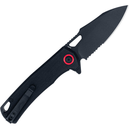 CobraTec Wolverine Liner Lock Drop Serrated Knife