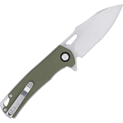CobraTec Wolverine Liner Lock Drop Serrated Knife