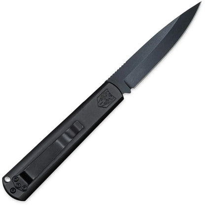 CobraTec Gideon Hidden Release OTF Knife OTF Blade Black/Purple
