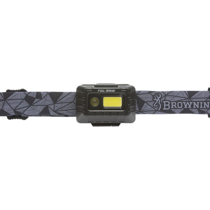 Browning Full Draw Headlamp Rechargable Gray