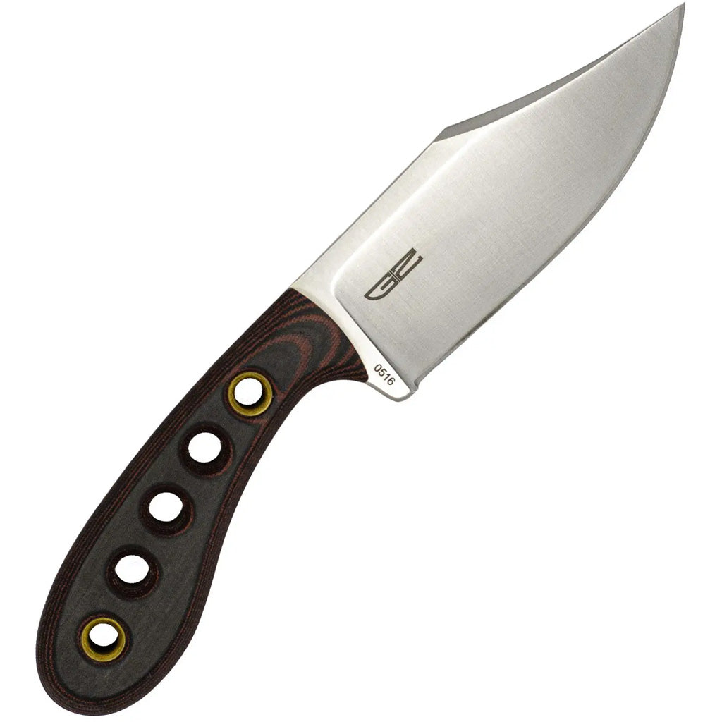 CobraTec Pocket Bowie Knife Fixed Blade Mikarta