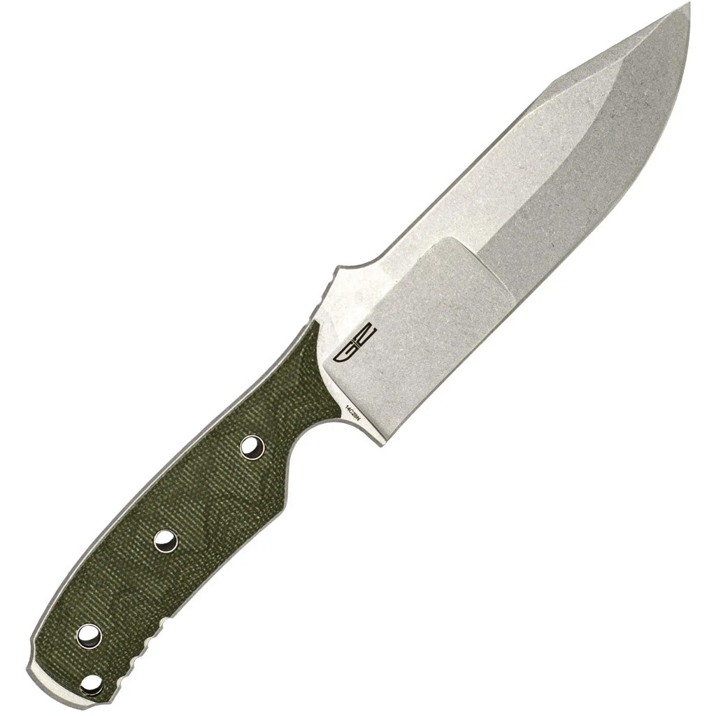 CobraTec Recondo Fixed Blade Knife Fixed Blade OD Green/Satin Stonewash