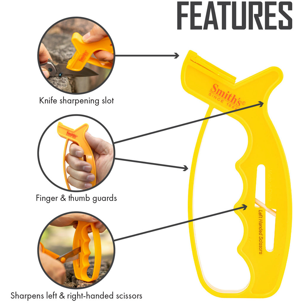 Smiths 10-Sec Knife & Scissor Sharpener
