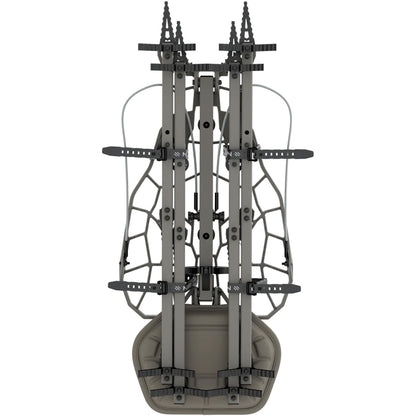 Novix Helo Hunt Ready Hang On Combo Classic Gray