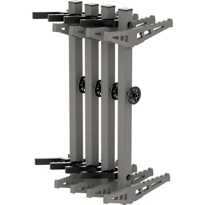 Novix Mini Double Step Climbing Stick Classic Gray 4 pk.
