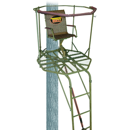 Trophy Treestands Aimer 360 Ladderstand Single Person 16 ft.