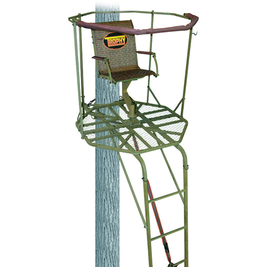Trophy Treestands Aimer 360 Ladderstand Single Person 16 ft.