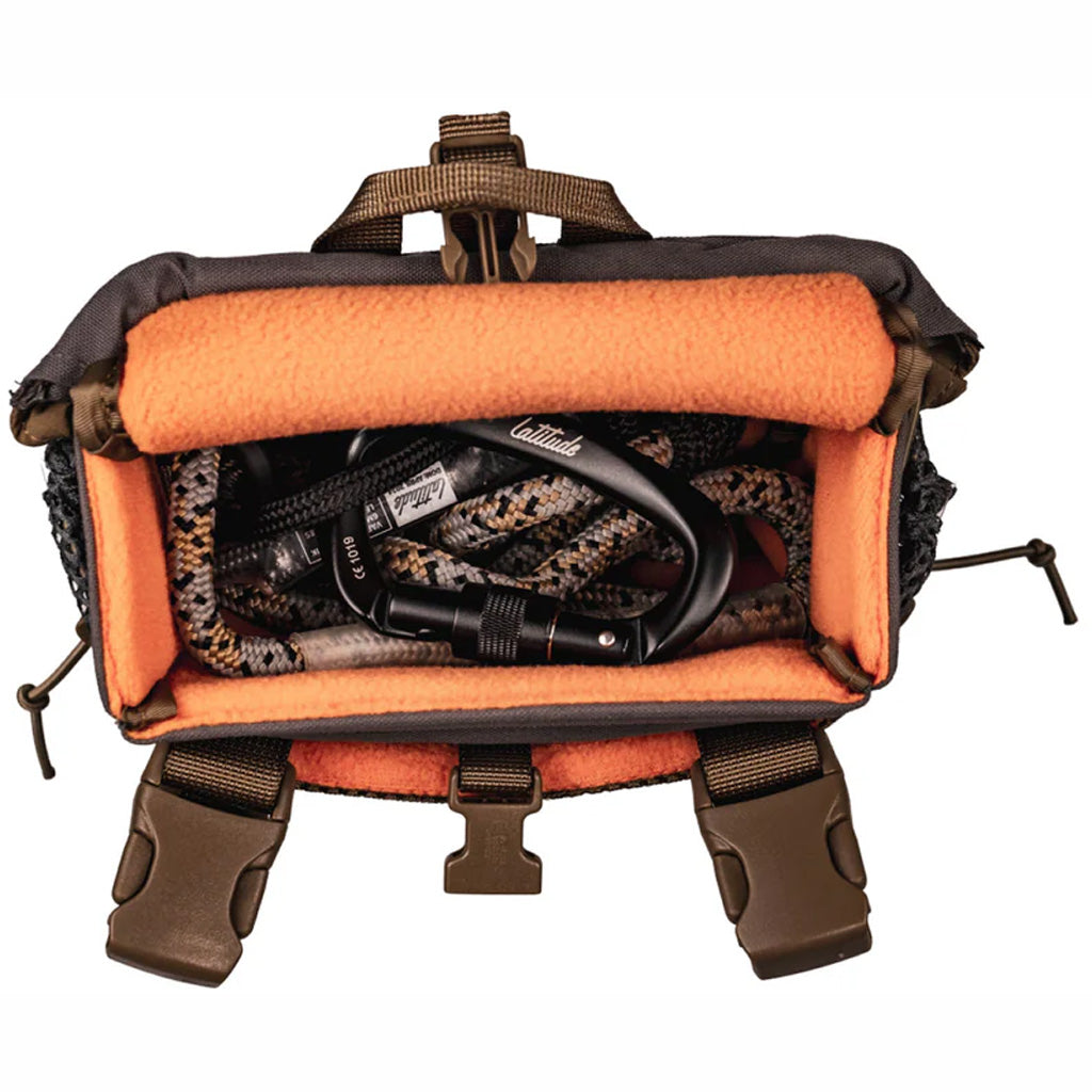 Latitude Operator Saddle Pouch Gray