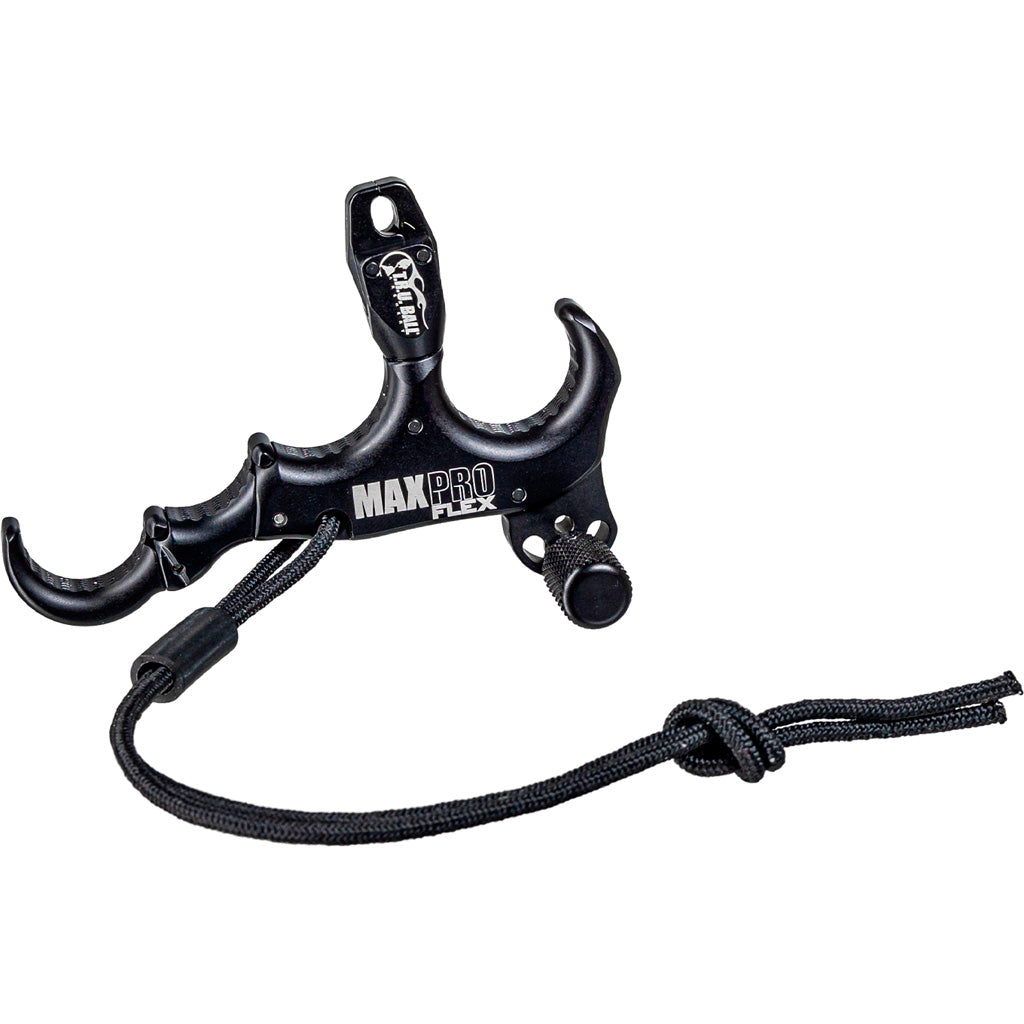 Tru Ball Max Pro Flex Release Black 4 Finger