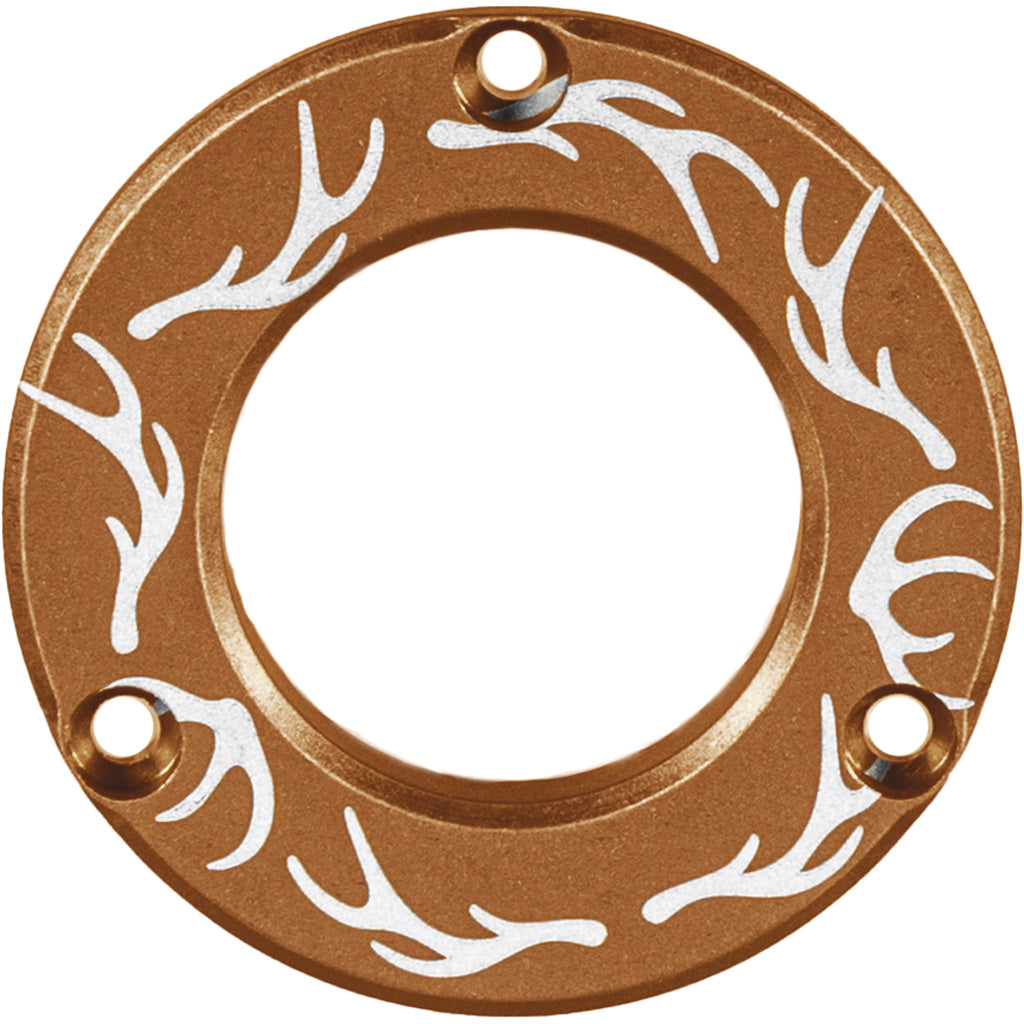 Axcel Driver Hubcap Coyote Tan w/Engraving