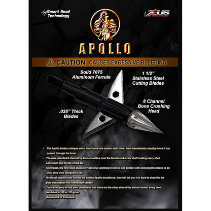 Zeus Apollo Broadhead