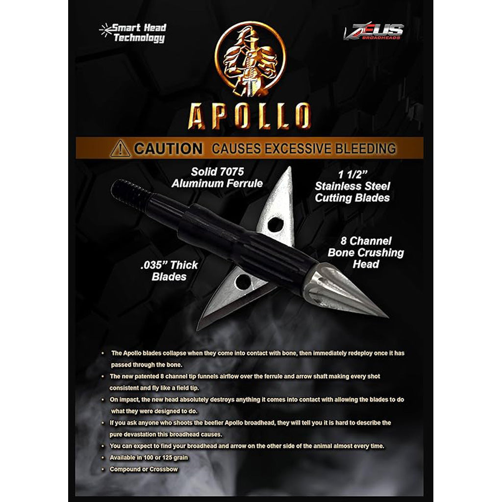 Zeus Apollo Broadhead