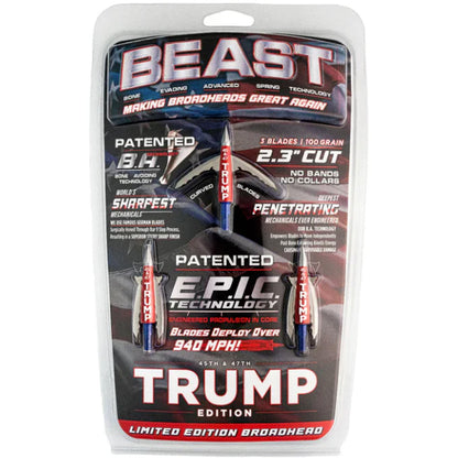 Bowmar Beast Trump Edition Broadhead