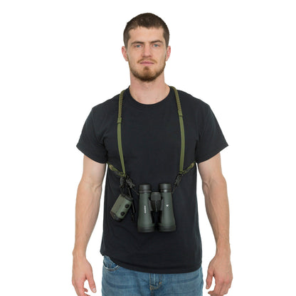 Elevation Dual Bino Harness Green/Black