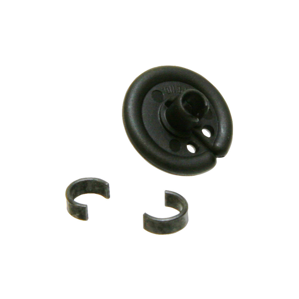 October Mountain Slotted Kisser Button